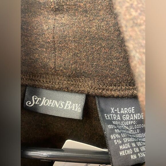 Oak Hill Men 3XLT Gray Ribbed Sweater - Picture 2 of 3